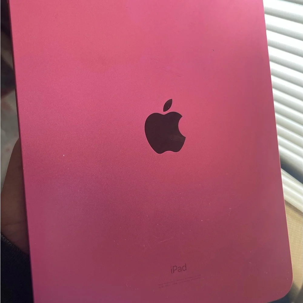 Apple Pink Tablet Vibrant Display Sleek Design